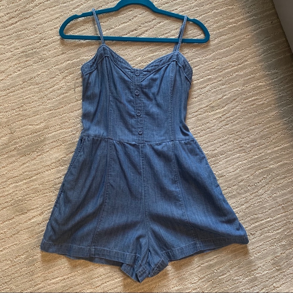 Denim Romper !!